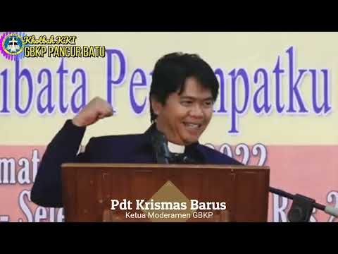 (Part 2) Dibata Penampatku - Zefanya 3 : 17 - Pdt Krismas Imanta Barus - 7 Oktober 2022