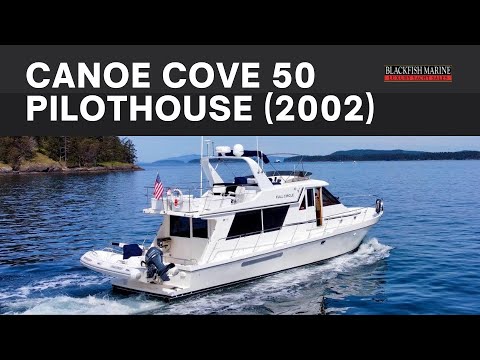 Canoe Cove 50 Pilothouse Luxury Yacht video