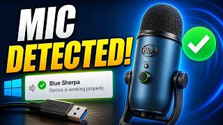 How To FIX Blue Sherpa Mic Detection (EASY) 2026