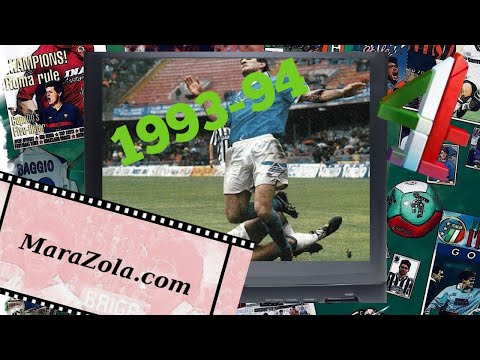 Channel 4 Football Italia Live 1993-94:  Napoli vs Juventus_Peter Brackley
