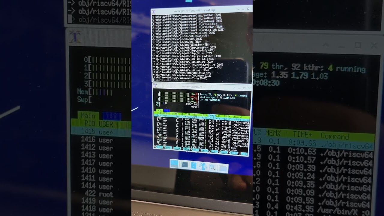 ChrysaLisp RiscV Native install on VisionFive2