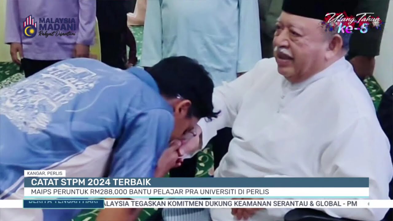 28 JUN 2025 - BTH- CATAT STPM 2024 TERBAIK MAIPS PERUNTUK RM288,000 BANTU PELAJAR PRA UNIVERSITI