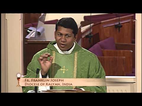 Homilía 26 de Agosto 2014 - el P Franklin Joseph - Kalyan India