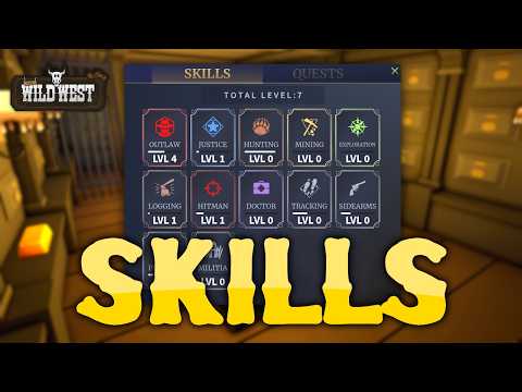 How To Level Up Skills FAST in The Wild West!