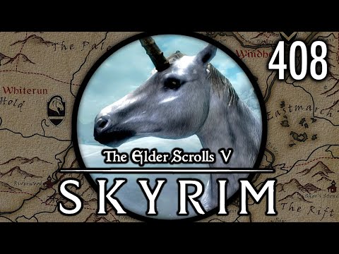 We Tame a Unicorn - Let's Play Skyrim (Survival, Legendary) #408