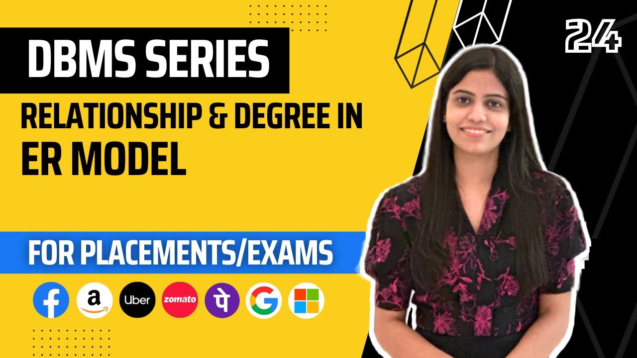 Relationship and Degree in ER model