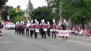 preview picture of video 'Preston Scout House Cadets at the Cambridge Canada Day Parade'