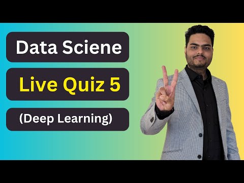 Data Science Live Quiz 8 Season 2 Data Science Quiz Theme Interview