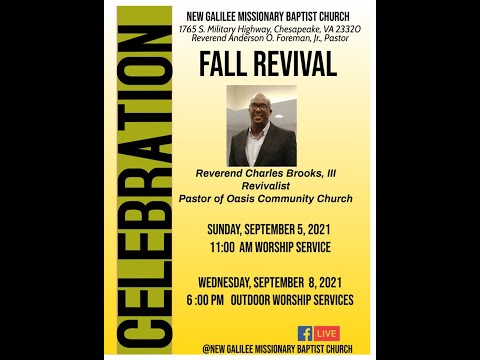New Galilee Missionary Baptist Church-Chesapeake Live Stream