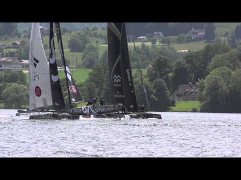 Bullitt GC32 Austria Cup Highlights Day 1