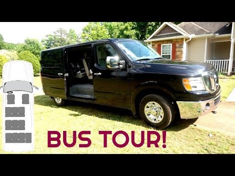 TOUR OUR 2018 NISSAN NV 3500 SL PASSENGER VAN