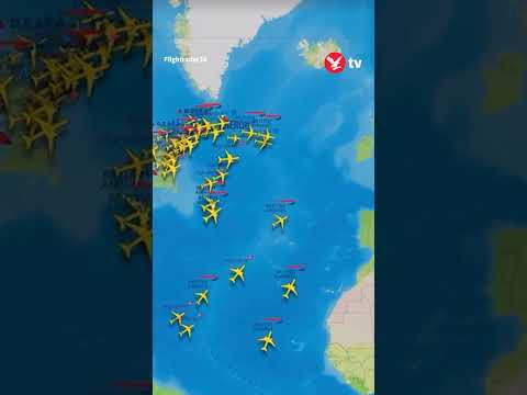 Flight tracker shows chaos in skies as huge fire closes Heathrow Airport
