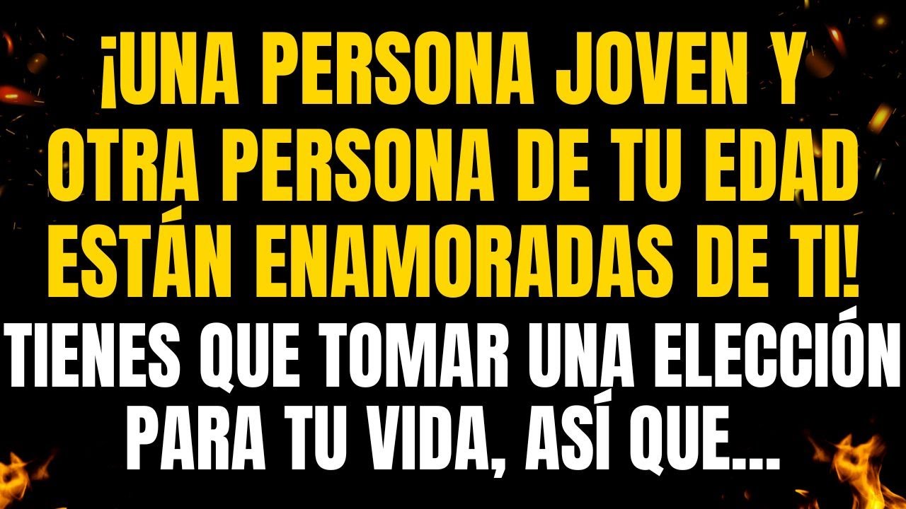 💌ANGEL MESSAGES FOR YOU! THIS YOUNGER PERSON AND THIS ONE YOUR AGE ARE IN LOVE WITH YOU AND...