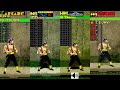 Mortal Kombat 2 Shang Tsung Comparison Arcade VS 32x VS Snes VS Megadrive Console VS Console