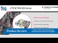 TXN 50, TXN 75 & TXN 100 series: Metal-Enclosed AC/DC Power Supplies by Traco Power | SOS electronic