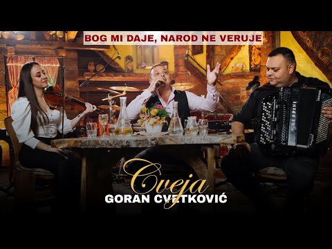 Goran Cvetkovic Cveja i ork. Vlade Vrcinca - Bog mi daje narod ne veruje (Uzivo)