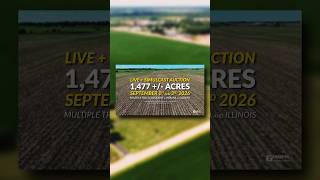 One Week Away! | 1,477 +/- Acres. Two States. Two Auction Days. | September 1st and 3rd, 2026