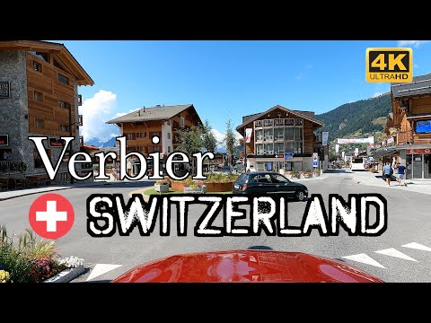 Driving to Verbier🇨🇭, the stunning alpine village in Switzerland's  Canton Valais