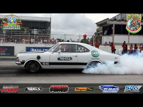 Opala TT Celso Camargo - Levantando a arquibancada no 23º Festival Força Livre de Arrancada