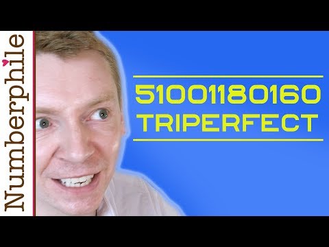 六個完美的數字 - Numberphile (The Six Triperfect Numbers - Numberphile)