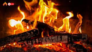 🔥Calming Indoor Fireplace ASMR | Real Fire & Embers for Deep Meditation and Rest