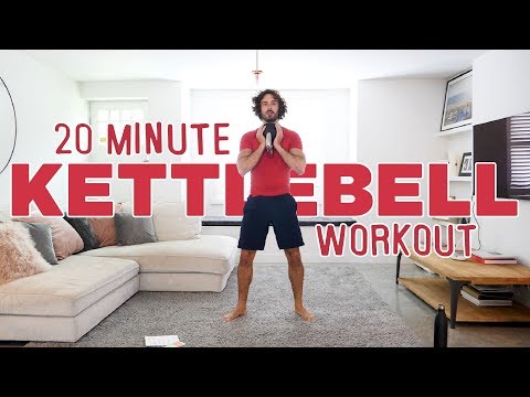 20 minutter hjemmetrening med Kettlebell