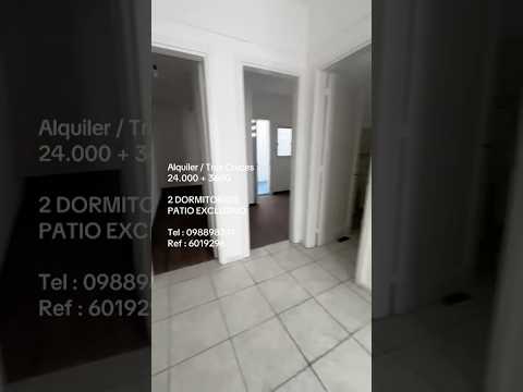 6019296 | Joaquin Requena Esq Rivera #alquiler2dormitoriospatiotrescrucesmontevideo