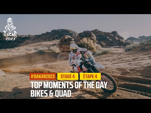 Bikes and Quads Top moments  - Stage 4 - #Dakar2023