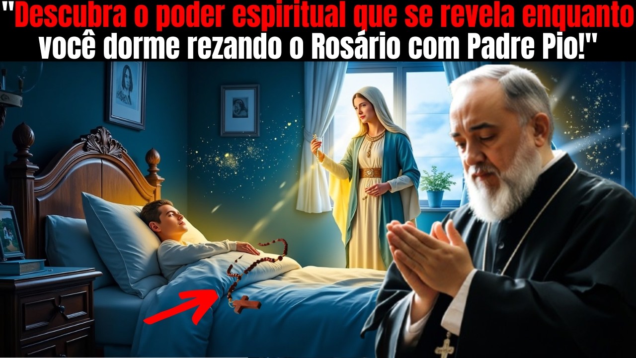 PADRE PIO: O QUE ACONTECE QUANDO VOCÊ DORME ENQUANTO REZA O ROSÁRIO?