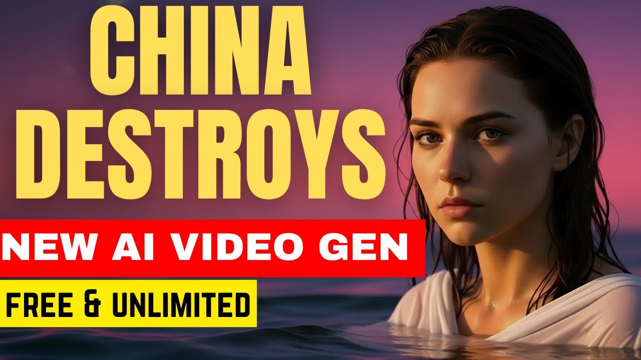 IT'S FINALLY HERE!! New Chinese Ai Video Ranks No.1, FREE & UNLIMITED