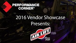 2016 Performance Corner Vendor Showcase presents: Air Lift