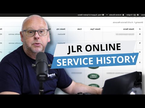 Jaguar Land Rover Online Service History | Step-by-Step Tutorial 2024