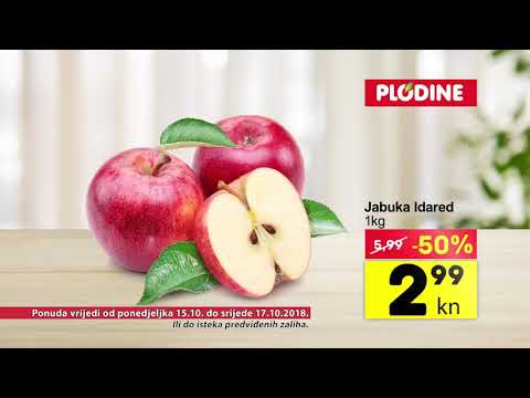 Plodine super akcija od 15.-17.10.2018.