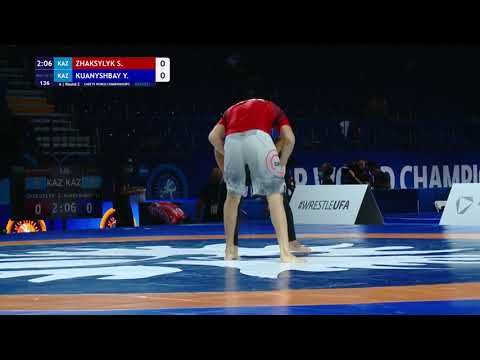 Round 2 Men's GP No-Gi - 71 kg: S. ZHAKSYLYK (KAZ) v. Y. KUANYSHBAY (KAZ)