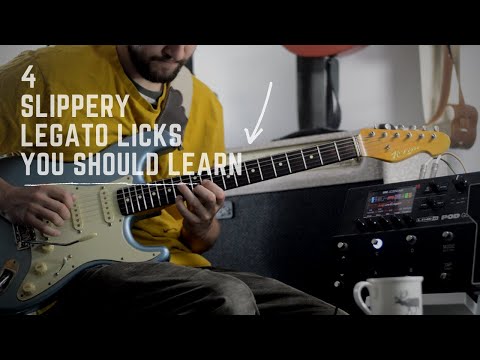 You NEED to learn these SLIPPERY Legato Licks