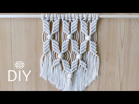 Macrame ABC pattern sample 17