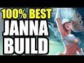 THIS Is Why Janna Is 100 OP This Season 1V9 SUPPORT GUIDE