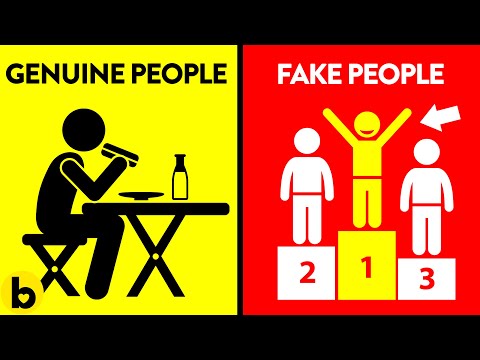 8 Differences Between Genuine & Fake People