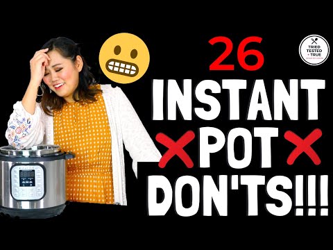 26 Things to NEVER DO with your Instant Pot! - Instant...