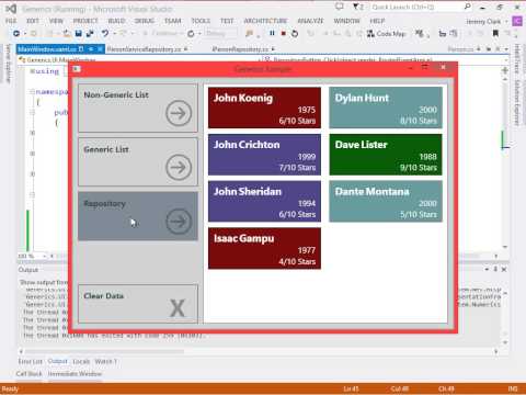 JeremyBytes - C# Generics - Part 2: Interfaces