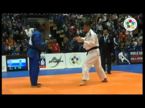 world championship veterans 2015 M3 -90kg HUIZINGA, Mark vs IKEME MBLEDOGU, Udoka