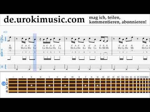 Mandoline Tutorial Imagine Dragons - Thunder Noten Lernen um-i995