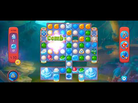 Fishdom Hard Level 9766 (with ingame boosters) @choraelmin