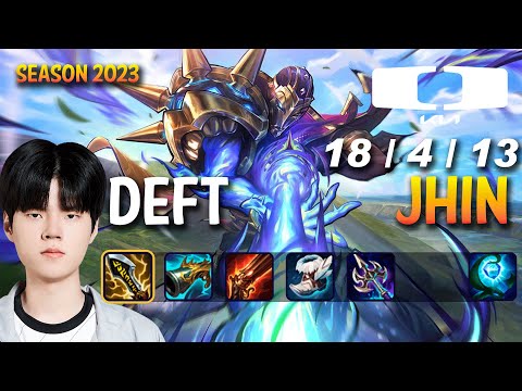 DK Deft JHIN vs VARUS ADC - Patch 13.19 KR Ranked