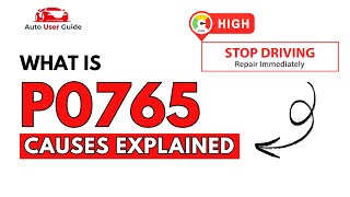 Meaning of OBD p0765