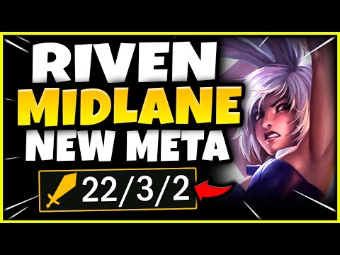 RIVEN MAINS... HOW TO LITERALLY 1V9 AS RIVEN MID! - S12 RIVEN MID GAMEPLAY! (Season 12 Riven Guide)