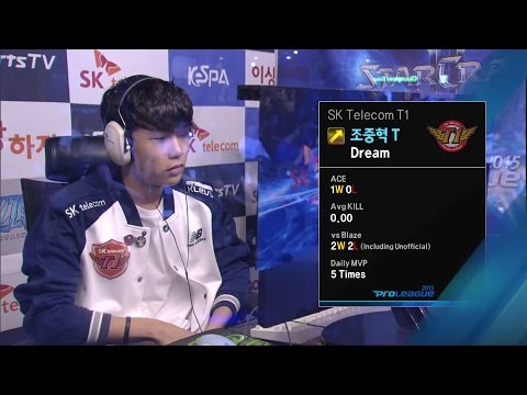 [SPL2015] Dream(SKT) vs Blaze(MVP) Set4 Cactus Valley -EsportsTV, Starcraft 2