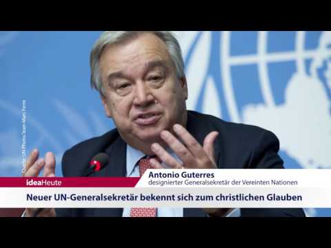 ideaHeute vom 14 10 16 - UN-Generalsekretär - Integration - Glaube in Politik und Wirtschaft