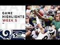 Rams vs. Seahawks Week 5 Highlights | NFL 2018