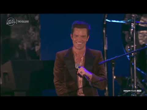 The Killers - Where The Streets Have No Name (U2 Cover) Live in Las Vegas 2023